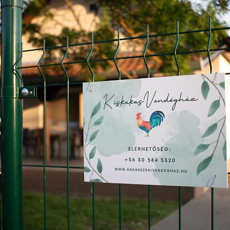Apartmán Kiskakas Vendeghaz Székkutas Exteriér fotografie